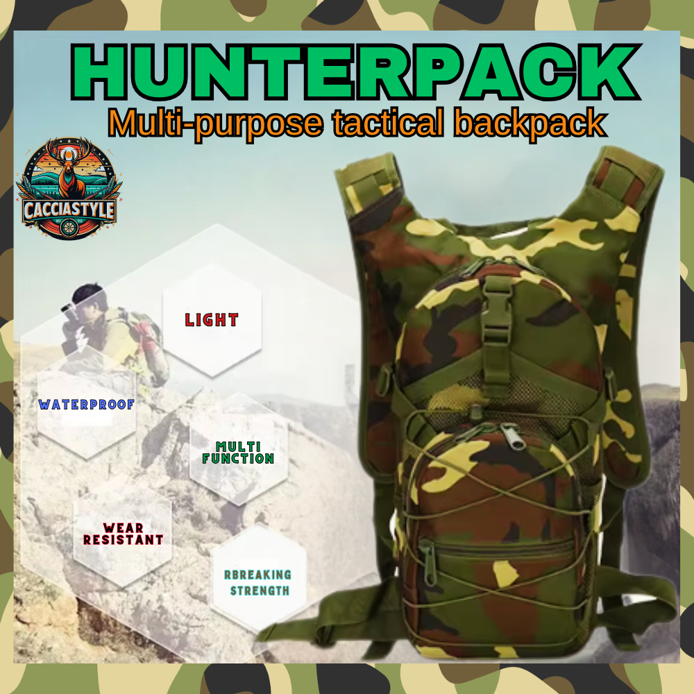 🎒 Zaino da Caccia Hunterpack – Multi-purpose Tactical Backpack