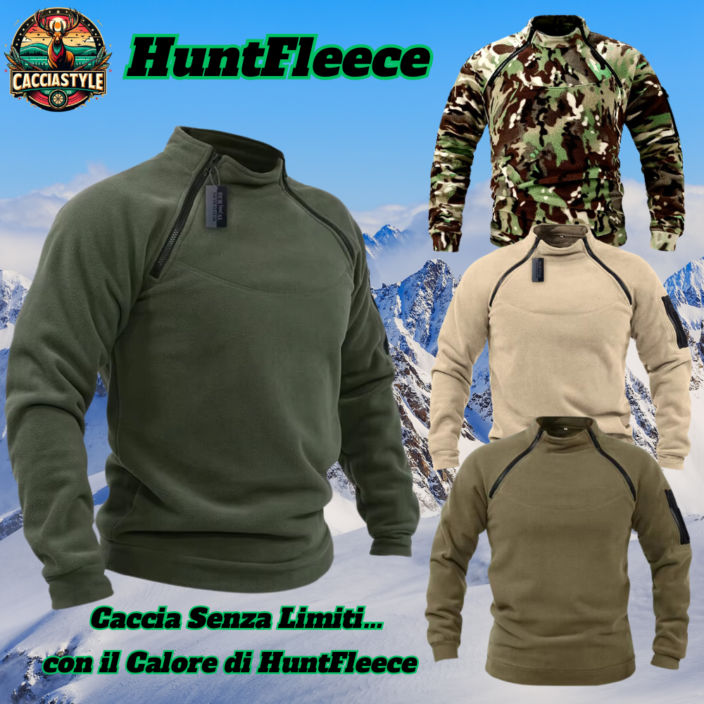 Maglione tattico HuntFleece🔥